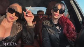 You are our ashtray in the car