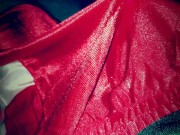 Cumming through basket ball shorts, freeballing, gay sound, prostate orgasm