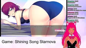 Neko Girls Sensual Showdown in Shining Song Starnova Sparks Horny Delight