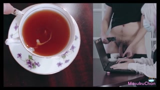 【MasukuChan】Tea Party , Time Stop Cum inside Pussy and Tea make her Drink Semen