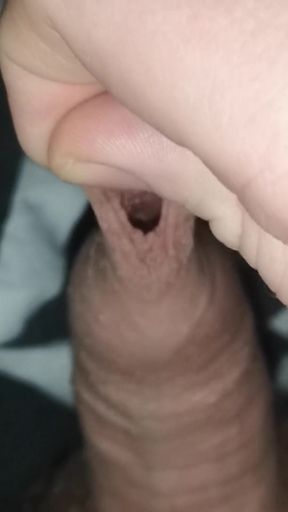 Edging my tiny little cock   Clip 1