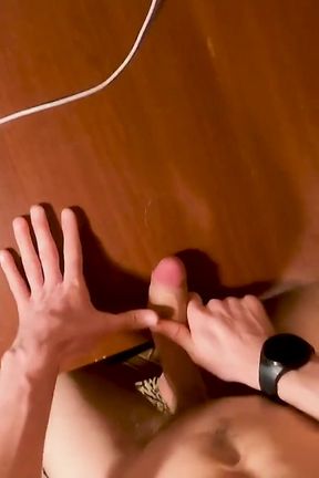 Real pov with hot guy and cum on the table you170