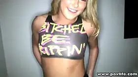 Povlife uber-sexy ass blonde beauty pounded
