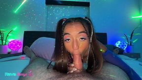 horny babe sasha tatcha surrender to her lust in a wild afterparty!