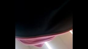 Upskirt in a Vietnamese bookstore - 1