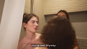 Instead Of The Club, My Favorite Gf Invited Me To Take A Shower :) 4k Hd Tim Team