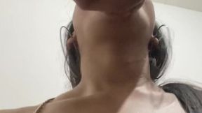 Deep blowjob with my milf-in-law