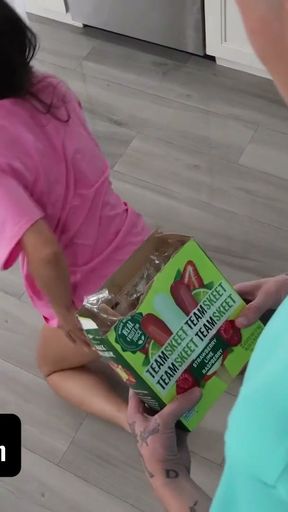 Dirty Step Bro Loves Watching His Little Stepsis Parading Herself Half-Naked Around The House   Clip 1