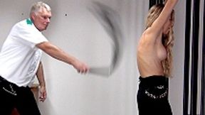 Vicky bare back whipping 0608