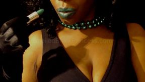 Green envy lipstick fetish