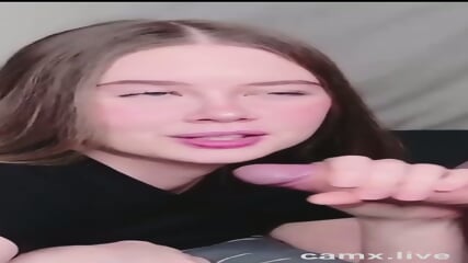 Vape Girl Sucks Cock While Smoking
