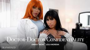 ”Ember Snow & Lola Morena Break Doc-Patient Confidentiality in an Explosive Scene”