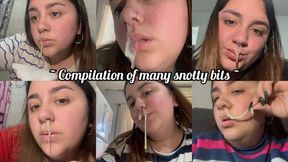 Mega compilation of liquid snot x2