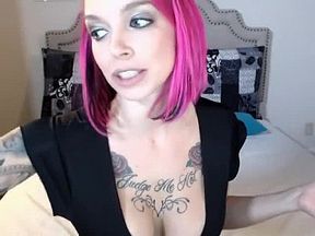 Tattooed Babe Big Boobs Solo 04