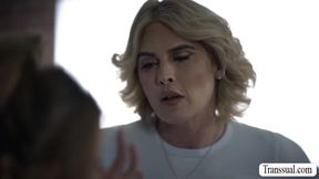 Tattooed Teen In 18+ Banged By Ts Stepmother