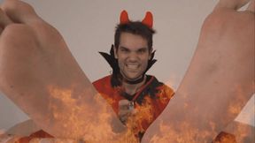 Worship devil's soles ! ( POV MALE )