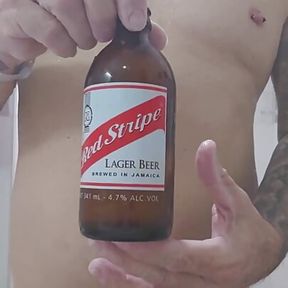 Beer Bottle Ass fuck - Part 2