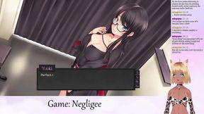 Lewd VTuber Neko Takes Lingerie Lesbian Fun To The Next Level With Big Boobs