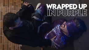 Wrapped Up in Purple (1080p) Gay Bondage - Gay Domination - Mummification - Tape Bondage - Foot Fetish - BDSM
