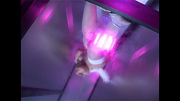 Jane Darling Masturbates While Wearing Angel Wings And Stilettos