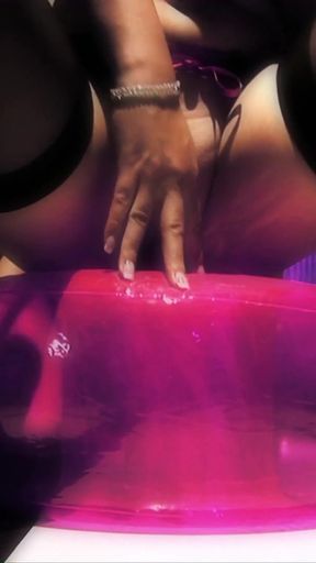 Memorable moment from "Giant tits slave lesbian rides a huge dildo in prison"