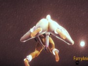 Furry Yaoi 3D - Fox is Fucked by a Rabbit