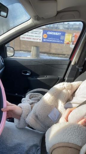 Masturbation in the car