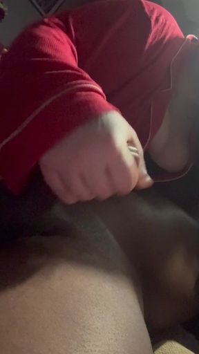 White Slut Milks My BBC