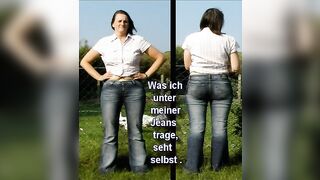 Karin ist eine geile Jeans-Fotze !