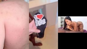 japonesa gostosa fodendo com negao sem camisinha negao goza na bucetinha e chama o corno pra limpar a porra toda