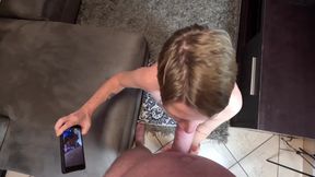 Sloppy Blowjob From POV. He Has Such a Nice Cock and It Should Be Appreciated From All Angles
