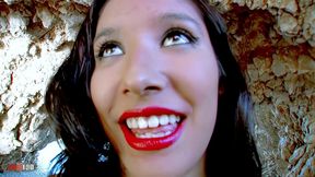 fucking at the beach with the beautiful arab dolce elektra