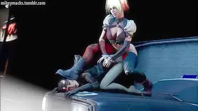 Harley Quinns Futanari Desires Spark Steamy Encounter with Catwoman