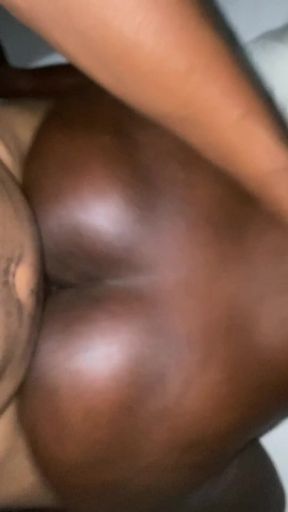 Hot Ebony Big Ass Oiled Massage   Clip 3