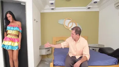 A Foxy Latina Fucks A Horny Guy