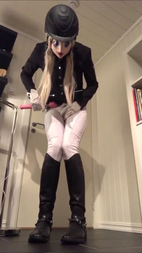 Horny before equestrian event