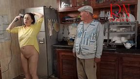 MORNING CHAOS IN KITCHEN. COMEDY NSFW STORY 284 s2