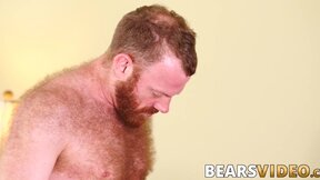 Bears Ronan Delaney and Russell Tyler suck and bare fuck