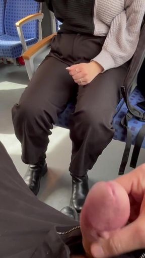 Stranger Showed Me His Dick in Train