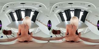 TmwVRnet Justicia Blonde Yummy fuck in the kitchen