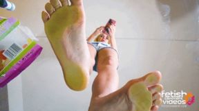 You live under my feet - my human floor ( Giantess POV Views with Princess Serena ) - 640p wmv