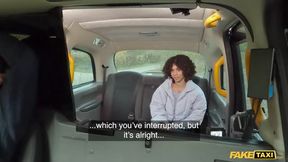Her natural boobs are in full swing as the taxi driver fucks her sweet pussy hard and fast