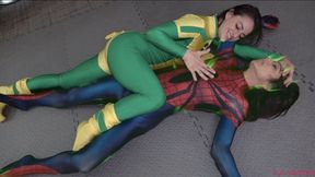 Rogue vs Spider-Girl