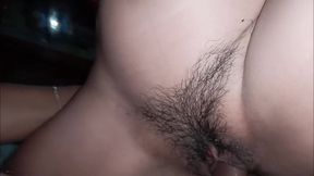 My Hot Neighbor Rides Her Tight Pussy on Me and I Fuck Her Very Hard and Rich