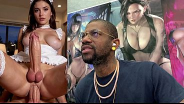 Big Breast Transgender Lara Croft Acting Sexy, Trans Maid Cumming While Doing The Helicopter Dance, Hard Floppy Cock Maid Anal Fucking, StepSister Jerks Off Her StepSister, AI Generated