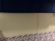 Got horny on a train. Releasing a load I've been saving for 3 days on a mirror