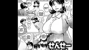 Horny Cartoon Sensei Gets Fucked By Anime Student For Hot Comic Action