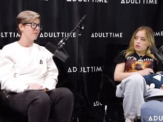 Gizelle Blanco & Anna Claire Clouds Pheromones, Scissoring, & the Bush - the Adult Time Podcast
