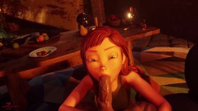 The Queens Secret: Anna - Frozen Anna Sucks Dicks And Gets Ass Fucked