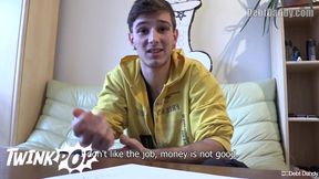 TWINKPOP - When Debt Hits Hard This Open-Minded Straight Twink Is Willing To Pay With His Body
